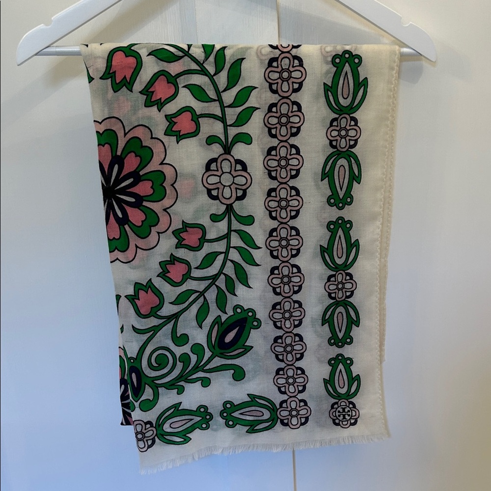 Garden Party Floral Scarf